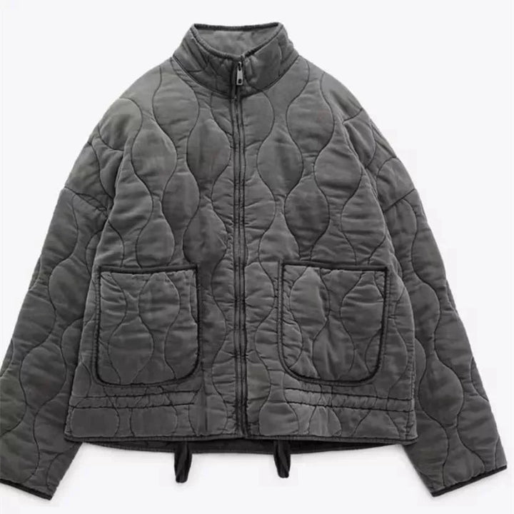 Vintage Quilted Jacket | Women's Outerwear Winter Coat