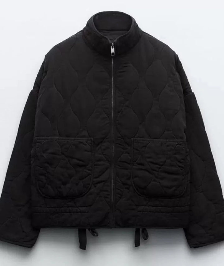 Vintage Quilted Jacket | Women's Outerwear Winter Coat