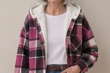 Rozelle | Hooded Flannel Shacket