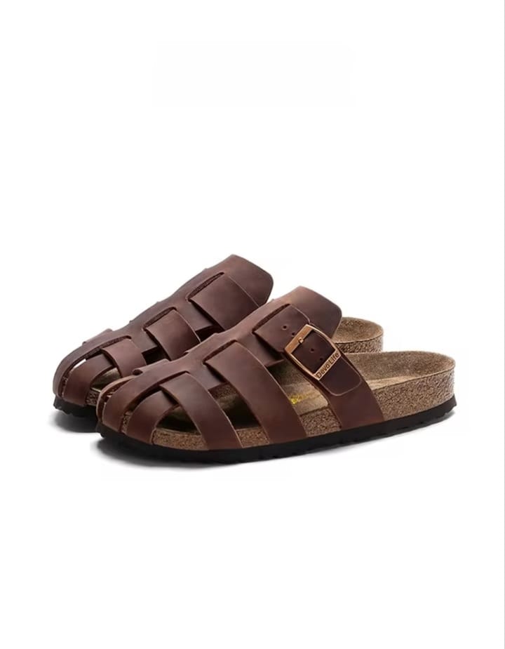 Palm Beach Fisherman Cork-Style Orthopaedic Sandals
