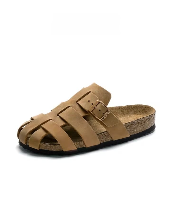 Palm Beach Fisherman Cork-Style Orthopaedic Sandals