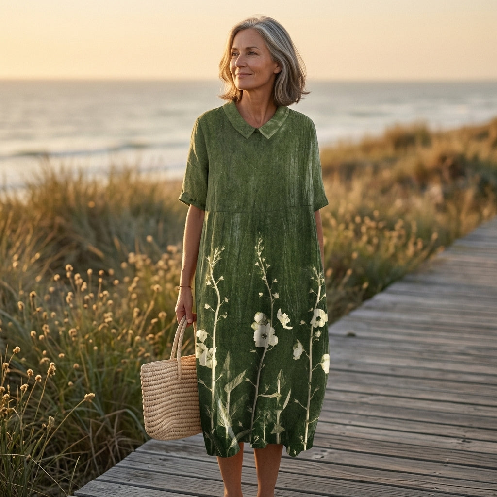 Verity | Floral Midi Dress