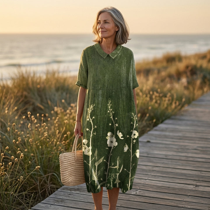Verity | Floral Midi Dress