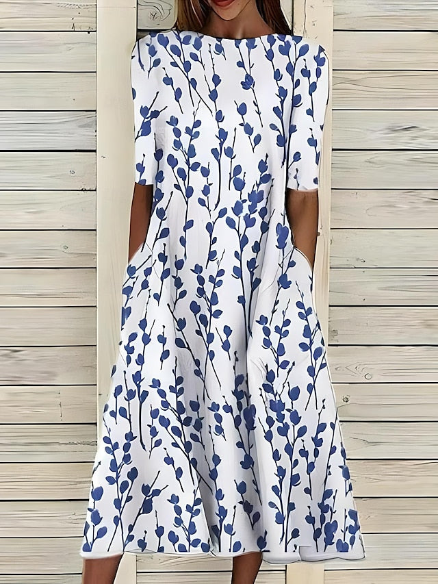 Karina | A-Line Midi Dress