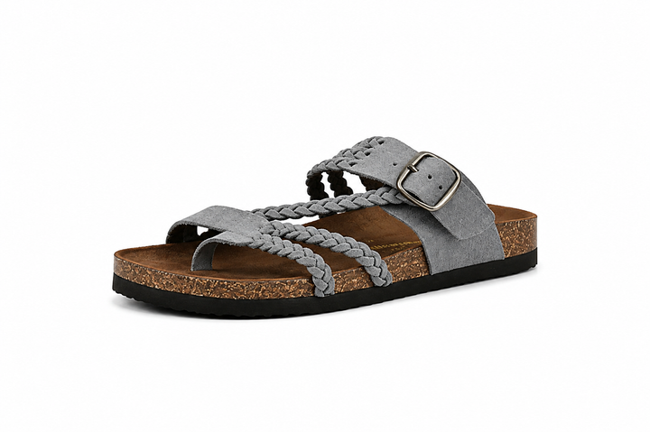 Hayleigh Braided Cork Orthopaedic Sandals