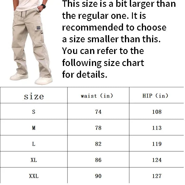 All-Season Slim Fit Cargo Pants with Utility Pockets