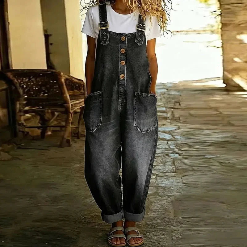 Juniper Soft Denim Overalls
