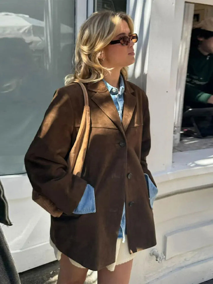 Marina | Textured Bouclé Jacket