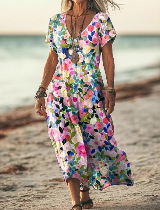 Claudia | Floral Midi Dress