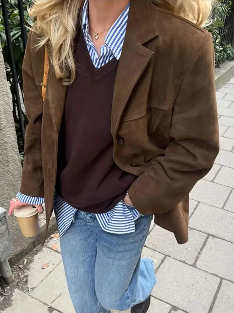 Marina | Textured Bouclé Jacket