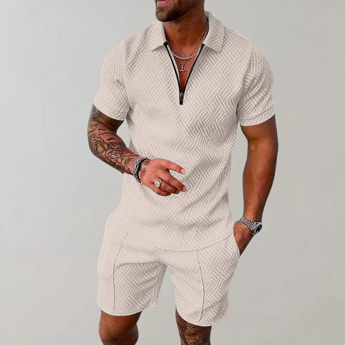 Rupert | Stylish Casual Polo Shirt and Shorts Set