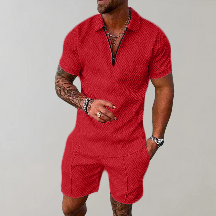 Rupert | Stylish Casual Polo Shirt and Shorts Set