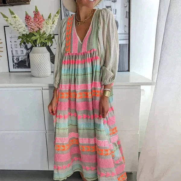 Neve | Vibrant Loose Dress