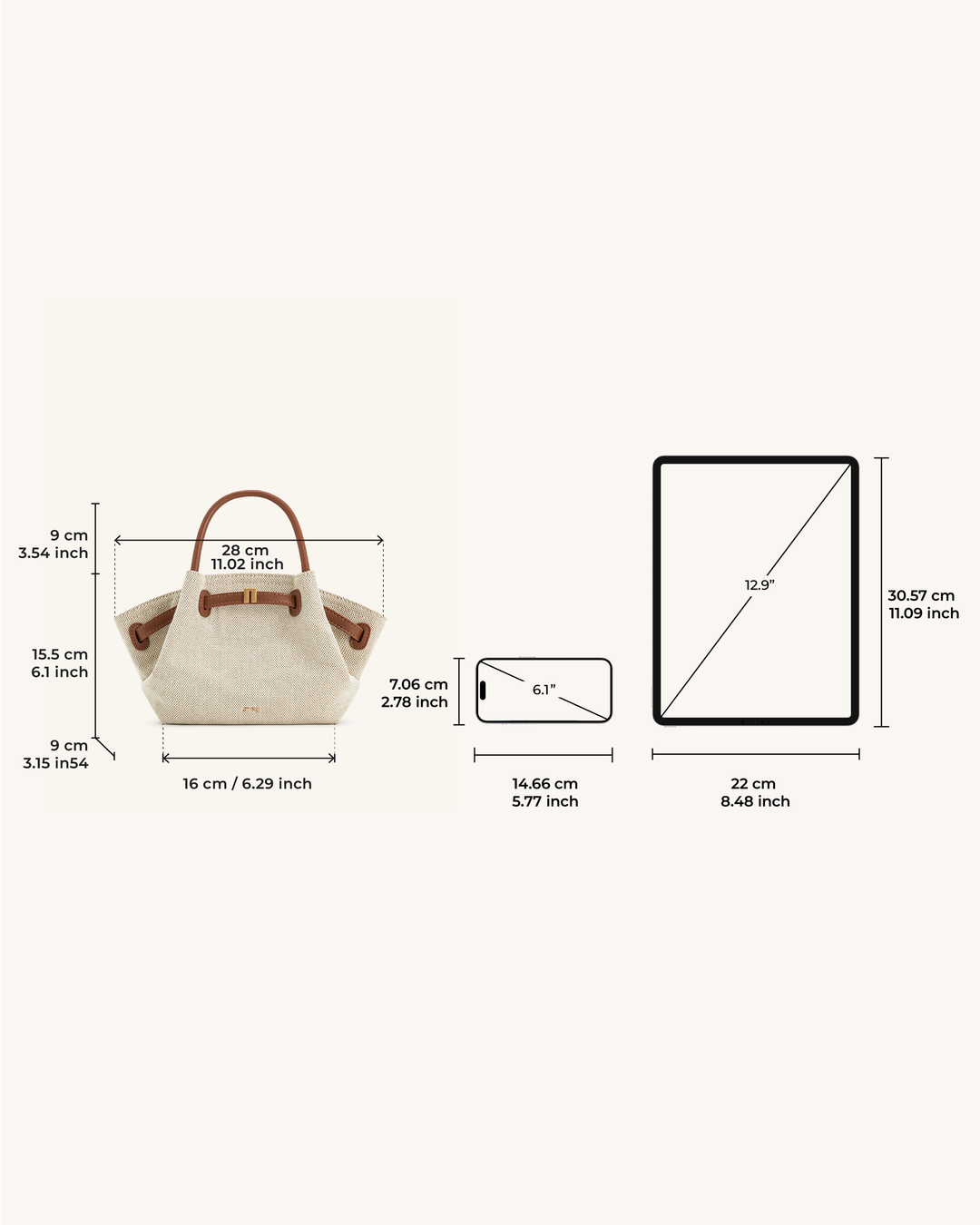 JW P Mini Tote Bag
