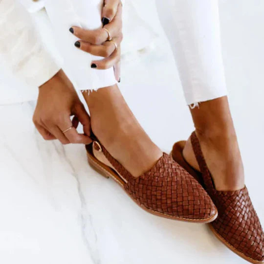 Lucy™ Versatile Braided Pointed Sandals